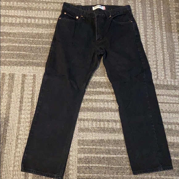 Levi’s Regular Fit Black Denim Jeans - Picture 1 of 5
